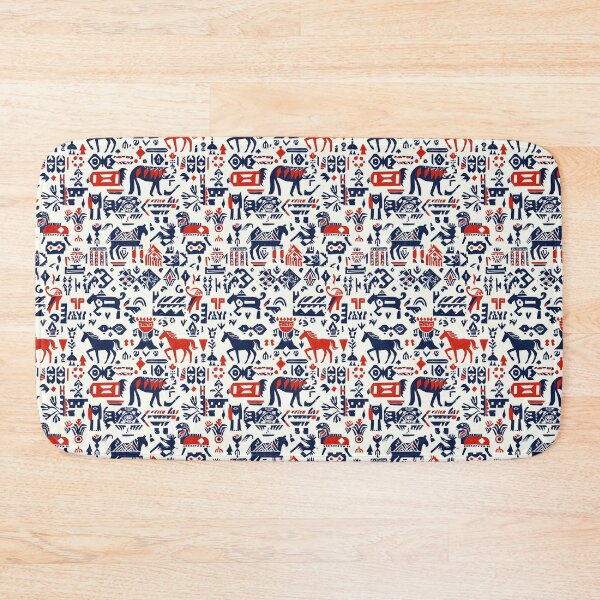 Item preview, Folk-inspired steppe motifs with abstract shapes designed and sold by Piotrek0001.