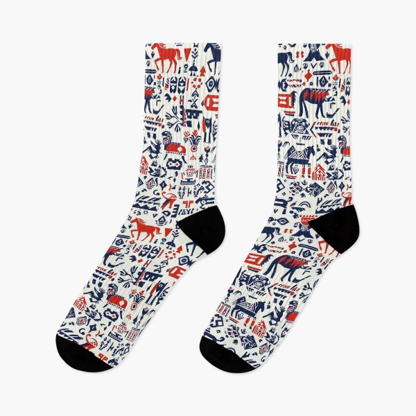 Item preview, Folk-inspired steppe motifs with abstract shapes designed and sold by Piotrek0001.