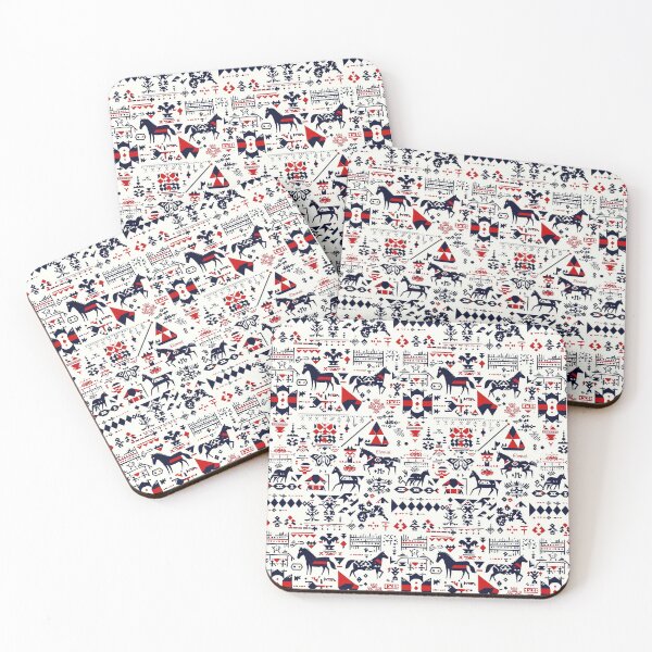 Item preview, Nomadic horse symbols with cultural depth designed and sold by Piotrek0001.