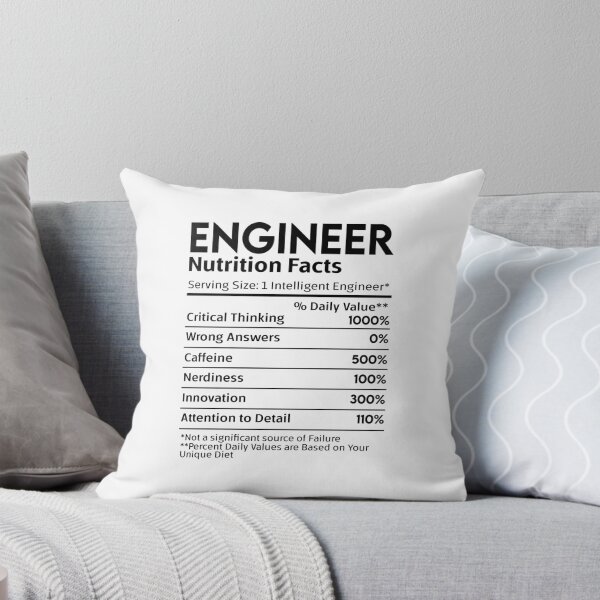 Item preview, Engineer Nutrition Facts designed and sold by NookMerch97 .