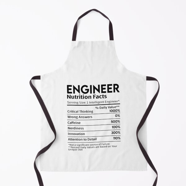 Item preview, Engineer Nutrition Facts designed and sold by NookMerch97 .