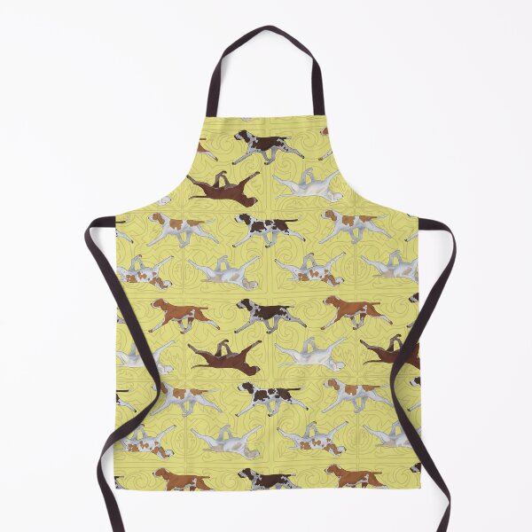 Item preview, Bracco Italiano Pattern Yellow designed and sold by Spinyflowerart.