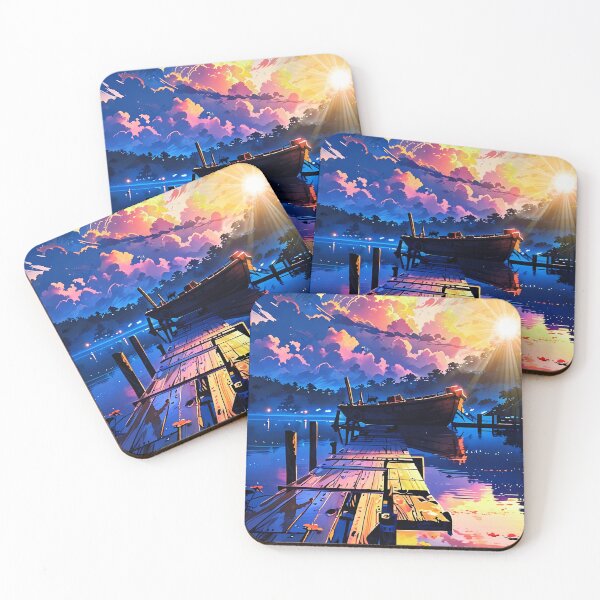 Item preview, Tranquil life near the Sea city - Dreamlike Art & Poetry designed and sold by Designs-Labs.