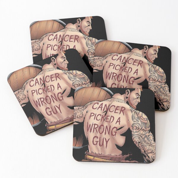 Item preview, Cancer Picked a Wrong Guy Warrior Resilience Cancer designed and sold by Amanda's Factory.