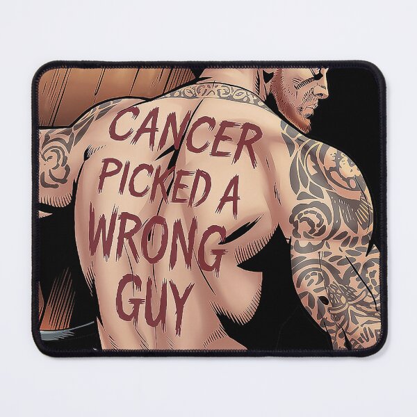 Item preview, Cancer Picked a Wrong Guy Warrior Resilience Cancer designed and sold by Amanda's Factory.