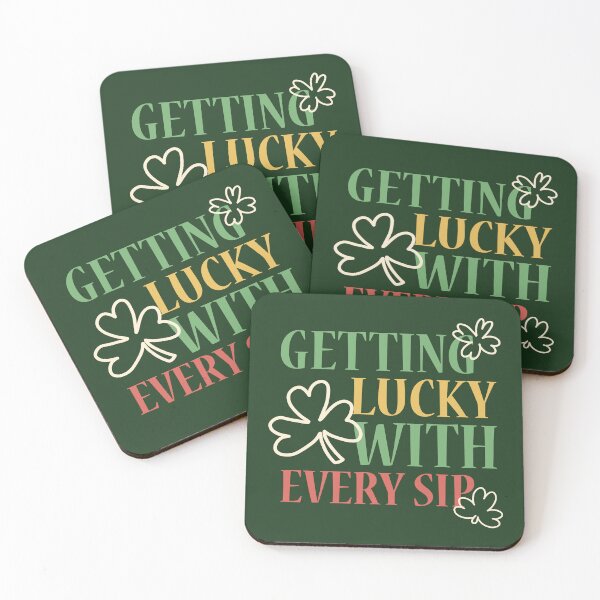 Item preview, Getting Lucky with Every Sip designed and sold by NOTRE-BONHEUR.