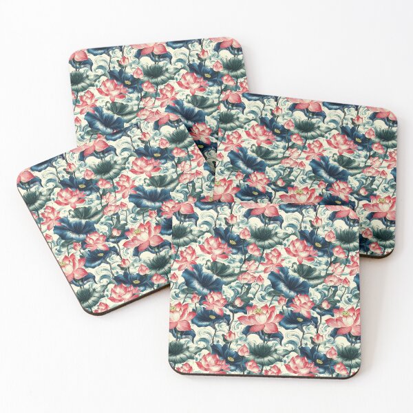 Item preview, Harmonious Lotus Flowers with Gentle Ripples designed and sold by Piotrek0001.