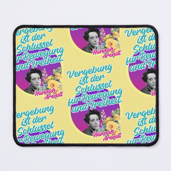Item preview, Forgiveness is the key to movement and freedom, Hannah Arendt designed and sold by Mauswohn.