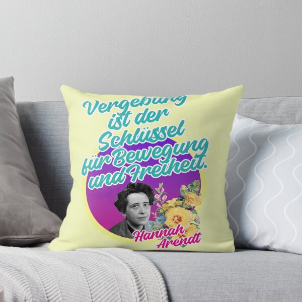 Item preview, Forgiveness is the key to movement and freedom, Hannah Arendt designed and sold by Mauswohn.