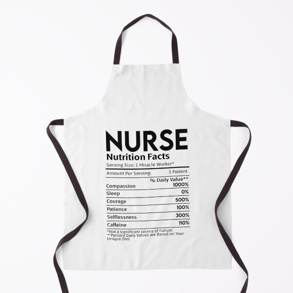 Item preview, Nurse Nutrition Facts designed and sold by NookMerch97 .