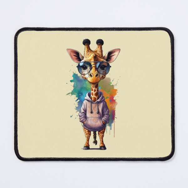 Item preview, Cool Cartoon Giraffe In Sunglass designed and sold by Aise06.