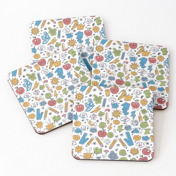 Item preview, Doodle School Days Repeat designed and sold by Furbulous Faces.