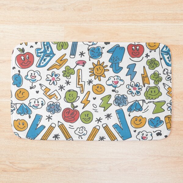 Item preview, Doodle School Days Repeat designed and sold by Furbulous Faces.