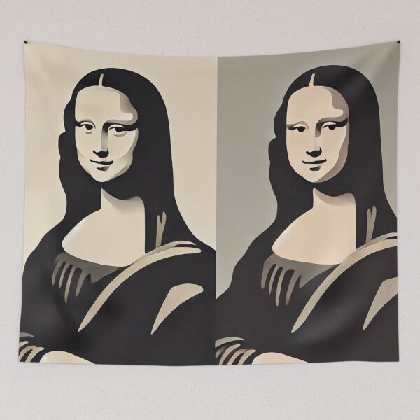 Item preview, Mona Lisa Monochrome designed and sold by GrahamBaxter.
