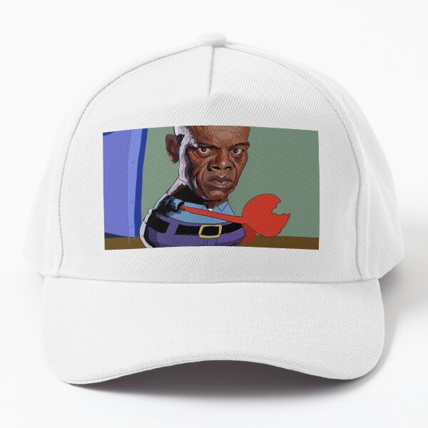 Vista previa del artículo con la obra «Samuel L. Jackson, el Jedi, Eugene, Harold, Krabs», diseñado y vendido por brutalist-.