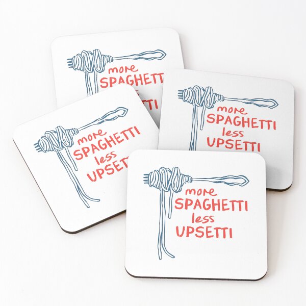 Item preview, More Spaghetti Less Upsetti designed and sold by janettavolkme.