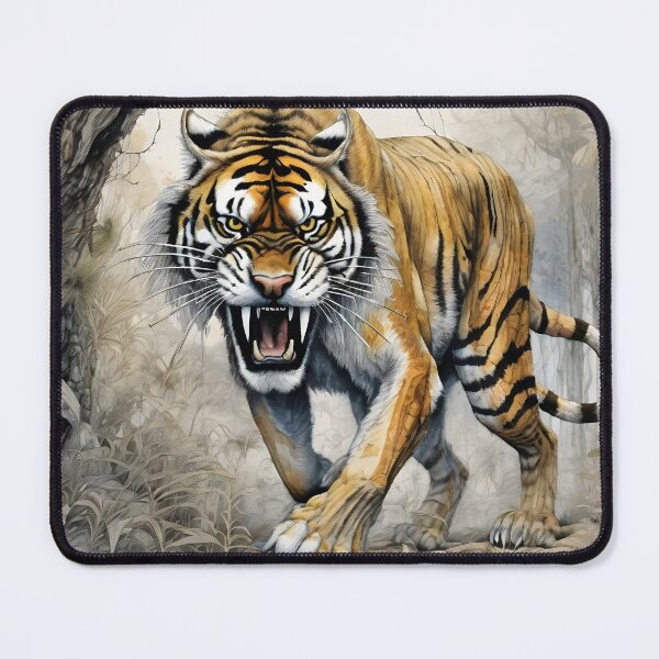 Item preview, The prehistoric tiger designed and sold by BardamuLF.