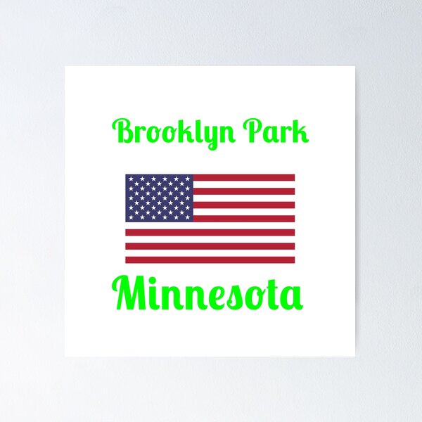 Item preview, Brooklyn Park Minnesota - Stylish Prints, designed and sold by Fleetwood1994.