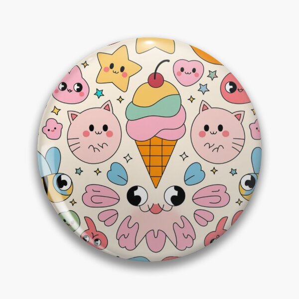 Item preview, Whimsical Kids Pattern designed and sold by Furbulous Faces.