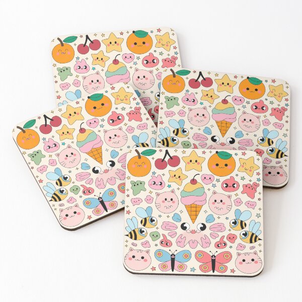 Item preview, Whimsical Kids Pattern designed and sold by Furbulous Faces.