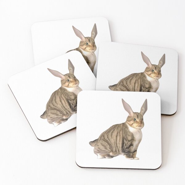 Item preview, Cat + Rabbit = ? | Different Version of Cat meme designed and sold by PangDesu.