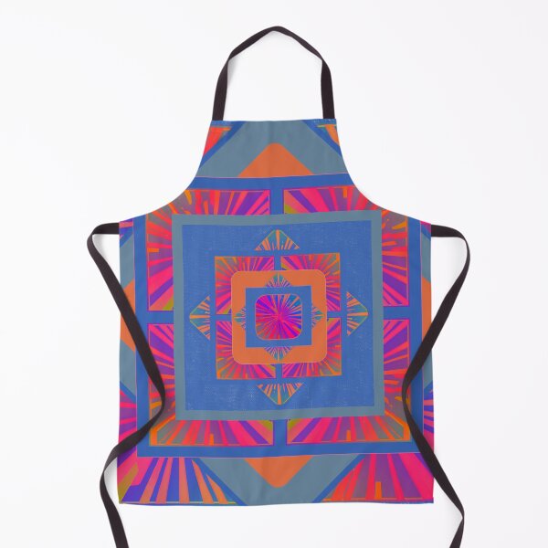 Item preview, Vibrant Abstract Geometric Pattern in Bold Colors designed and sold by DreamsArtwear.
