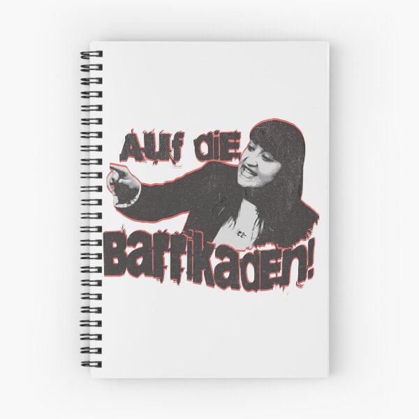 Item preview, To the barricades! Heidi Reichinnek for Chancellor! designed and sold by Dunkelflaute.