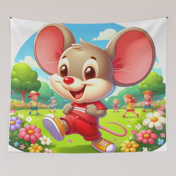 Item preview, Cheerful Chippy – The Playful Mouse Adventure! designed and sold by pensational.