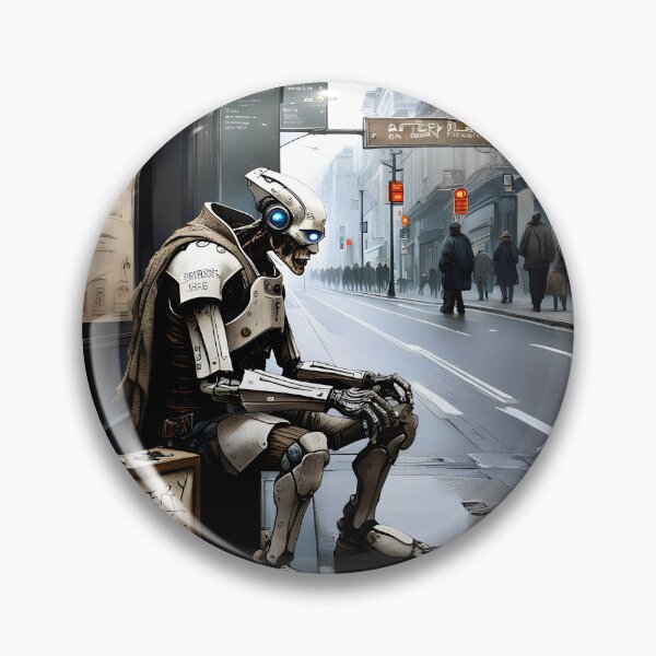 Item preview, The begging robot designed and sold by BardamuLF.