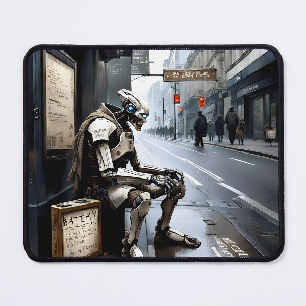 Item preview, The begging robot designed and sold by BardamuLF.