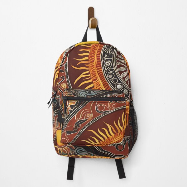 Item preview, Gaelic Sunburnt Symbols - Gaelic and Australian Symbolic Fusion Art designed and sold by Traloch O'Laoi.