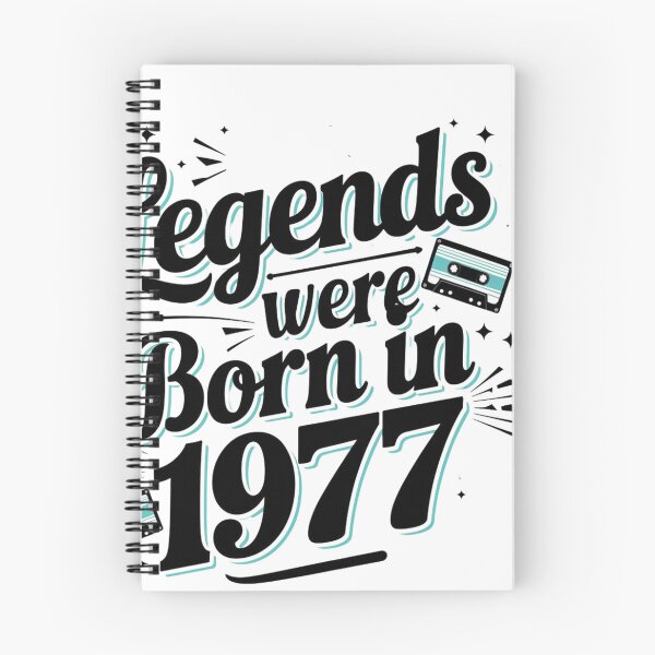 Item preview, Legends Born in 1977 designed and sold by Tee Studio.
