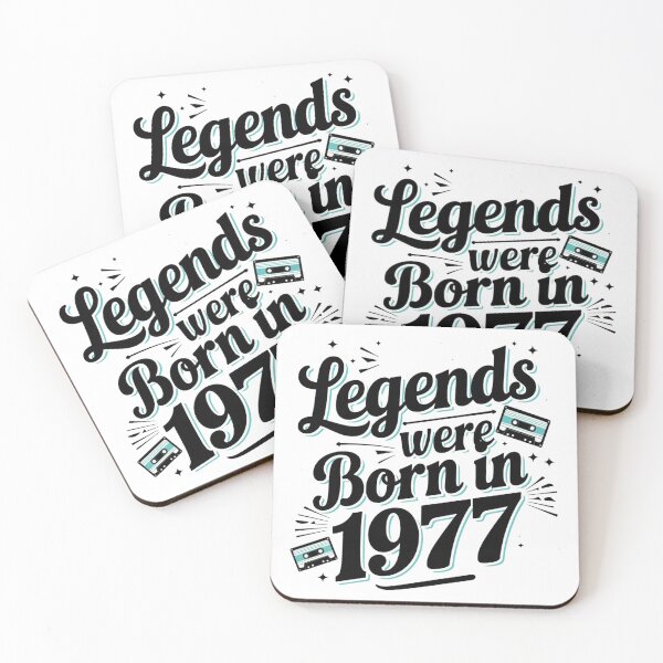 Item preview, Legends Born in 1977 designed and sold by Tee Studio.