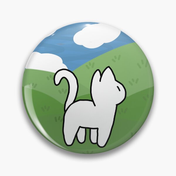 Item preview, cat in the grass  designed and sold by WildCraftGaba.