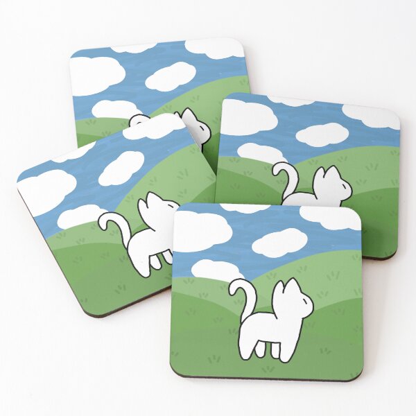 Item preview, cat in the grass  designed and sold by WildCraftGaba.