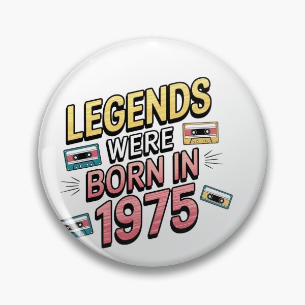 Item preview, Legends Born in 1975 designed and sold by Tee Studio.