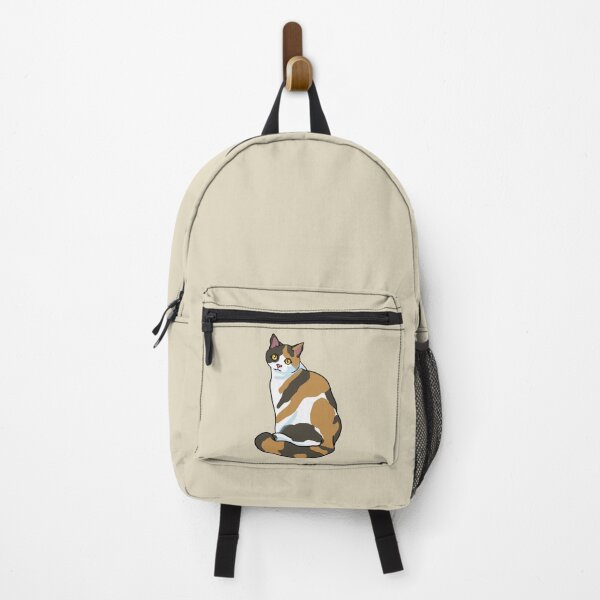 Item preview, Colorful Cat kitty funny small beige brown cat designed and sold by Kikabu.