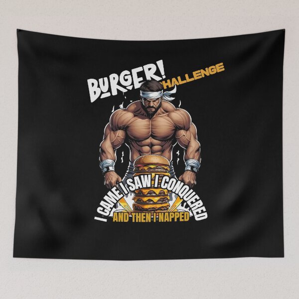 Item preview, Epic Food Challenges - I came I saw I conqueres.... and then I napped Burger challenge designed and sold by Designs-Labs.
