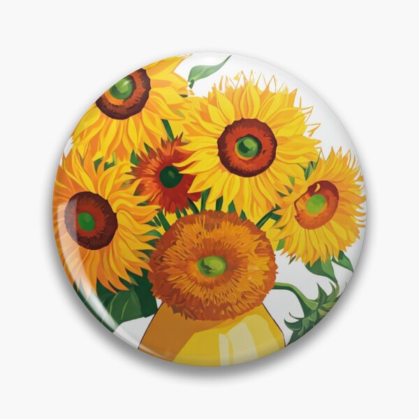 Item preview, Sun Flowers in Vase designed and sold by GrahamBaxter.