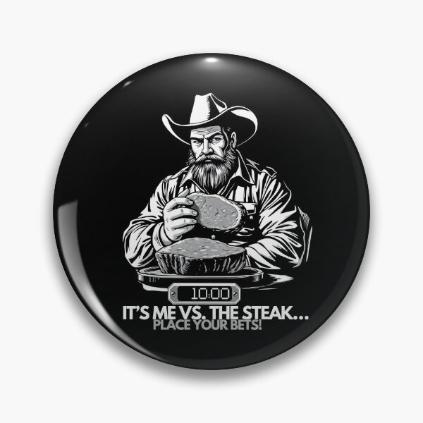 Item preview, Epic Food Challenges - It's me vs the Steak. Place your bets! designed and sold by Designs-Labs.