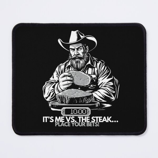 Item preview, Epic Food Challenges - It's me vs the Steak. Place your bets! designed and sold by Designs-Labs.