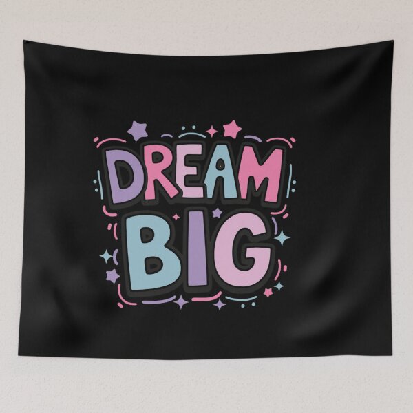 Item preview, Dream Big Typography designed and sold by Tee Studio.