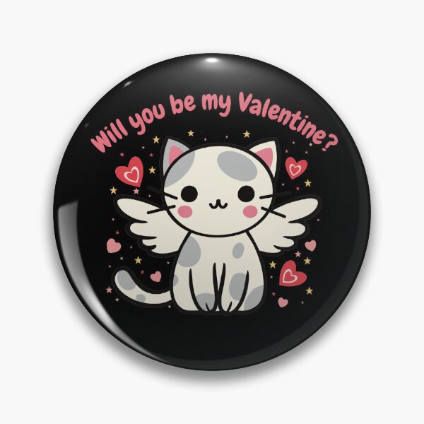 Item preview, Will You Be My Valentine Cat Cute Gifts for Girl designed and sold by LenkaStark.