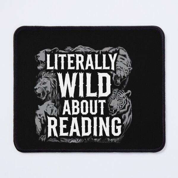 Item preview, Wild About Reading designed and sold by Tee Studio.