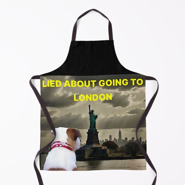 Item preview, STAFFY GRUFF LIED ABOUT GOING TO LONDON designed and sold by Marni Scofidio Desi9ns.