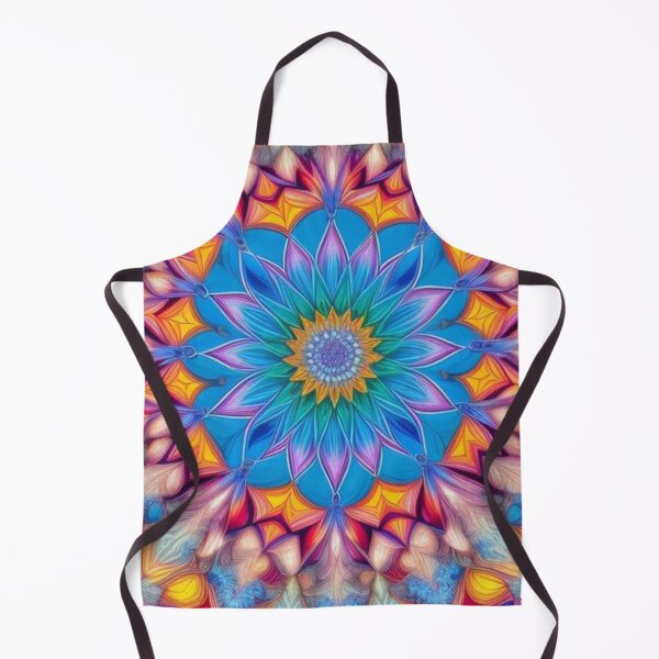 Item preview, pattern colorful mandala designed and sold by Only Good Vibes.