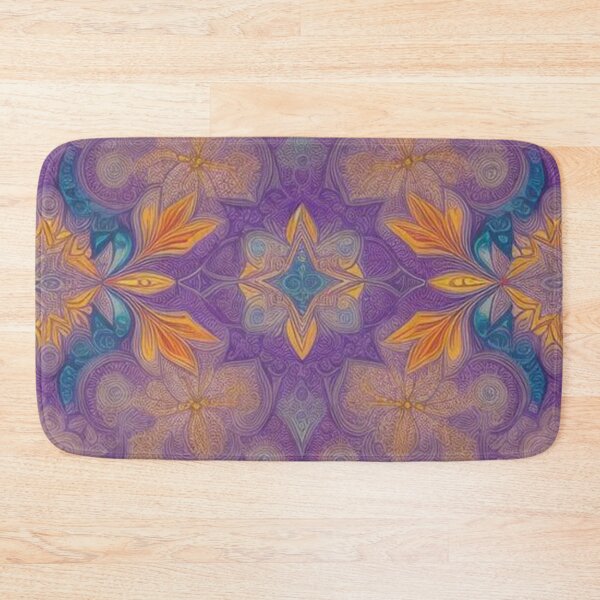 Item preview, pattern colorful mandala designed and sold by Only Good Vibes.