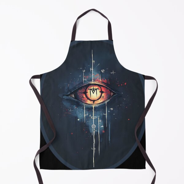 Item preview, Dark Sign Eye Sticker – Fantasy Symbol Art designed and sold by zax454.