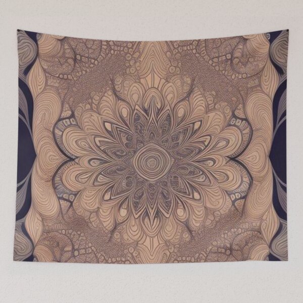 Item preview, pattern colorful mandala designed and sold by Only Good Vibes.