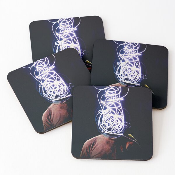 Item preview, Neon Scribbled Thoughts– The Intersection of Art and Thought designed and sold by seamless.
